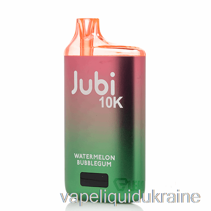 Vape Liquid Ukraine Jubi Bar 10000 Disposable Watermelon Bubblegum